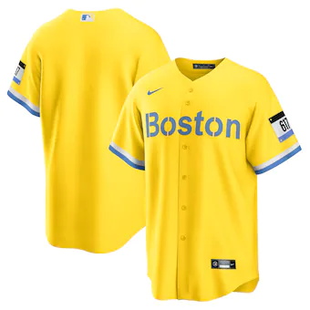 light blue boston red sox city connect replica jersey_pi405